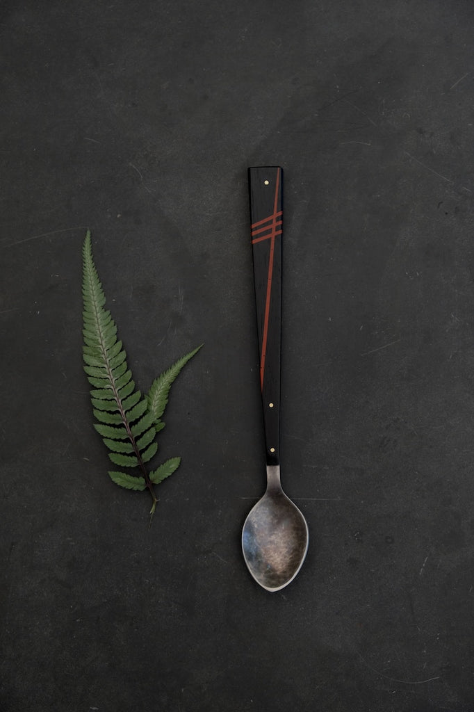 Red paralells spoon