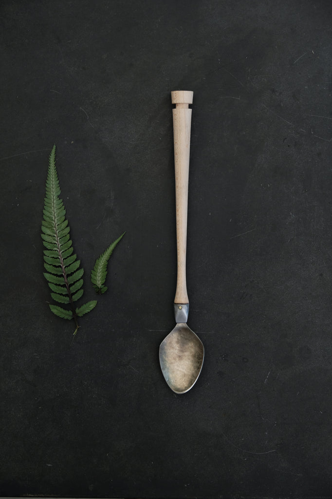 Tapered turned spoon